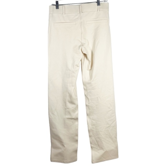 BETABRAND Medium Ivory Comfort Stretch Straight Leg Pants - Picture 5 of 6